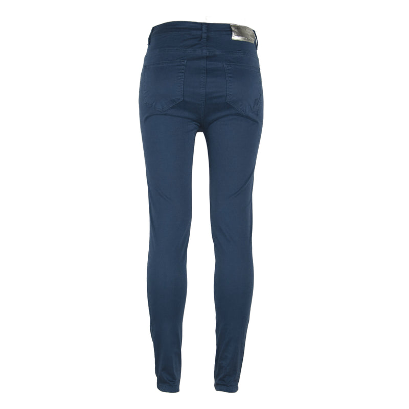 Blue Cotton Jeans & Pant