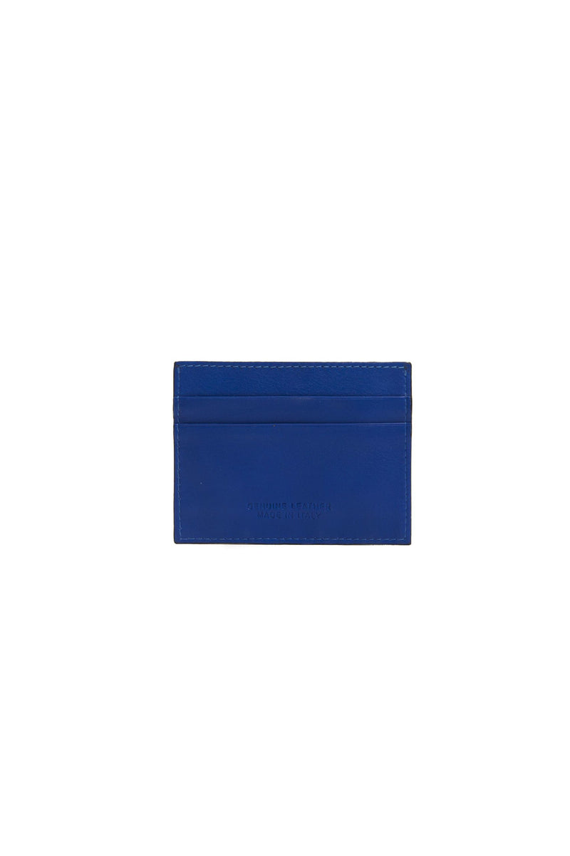 Blue Leather Wallet