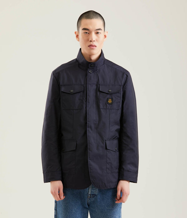 Blue Polyamide Jacket