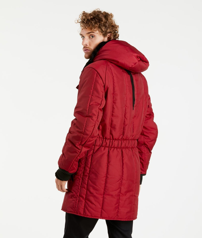 Red Polyamide Jacket