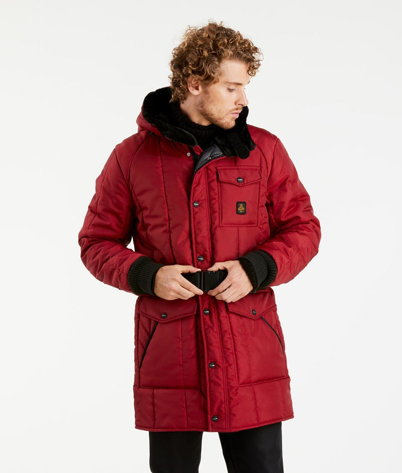 Red Polyamide Jacket