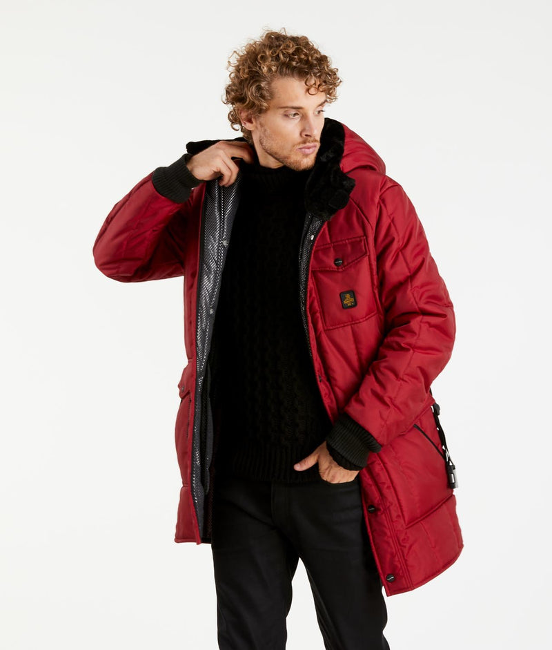 Red Polyamide Jacket