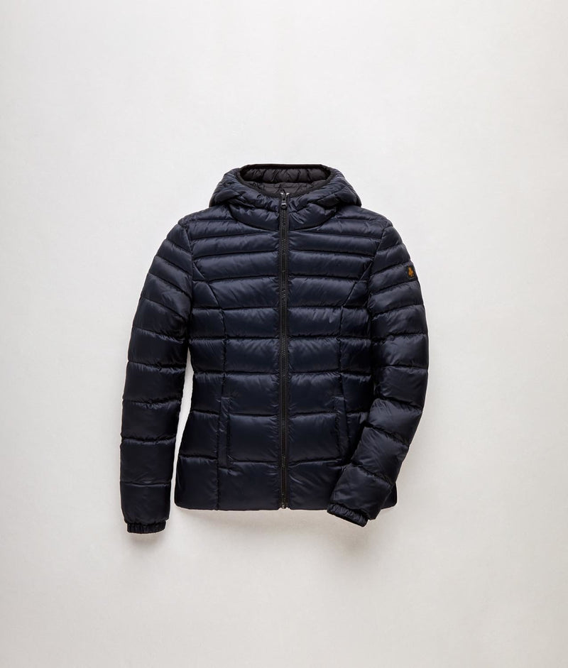 Blue Polyester Jackets & Coat