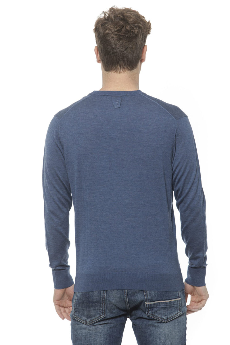 Blue Cashmere Sweater