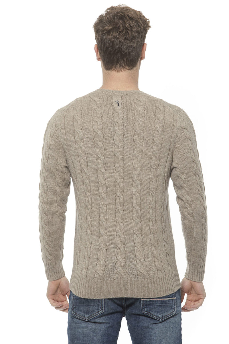 Beige Cashmere Sweater