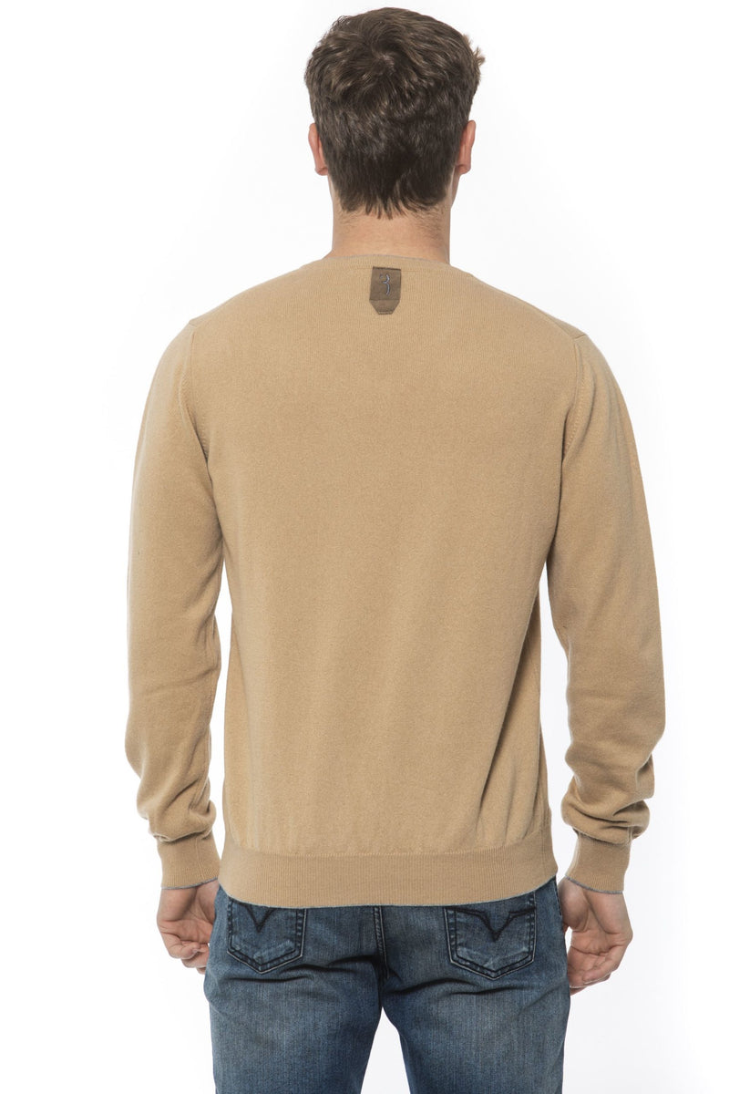 Beige Cashmere Sweater