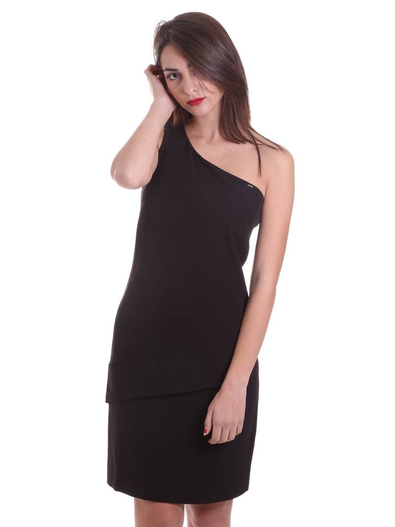Black Polyester Dress