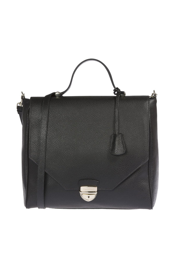 Black Leather Handbag