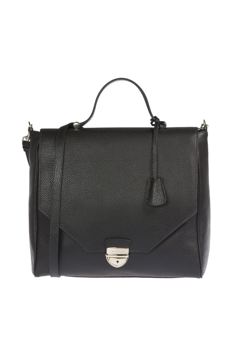 Black Leather Handbag