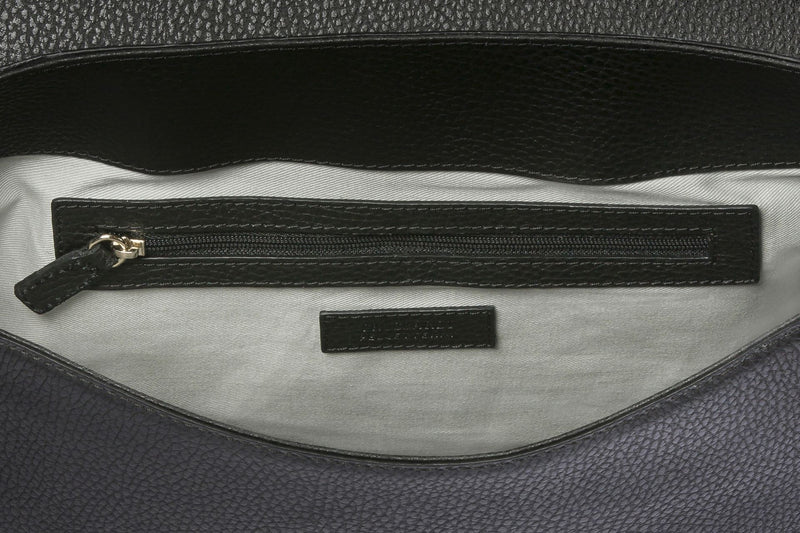 Black Leather Handbag