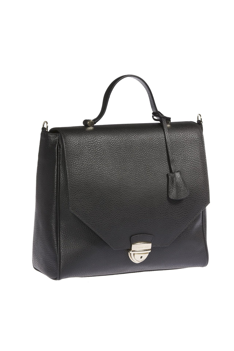 Black Leather Handbag