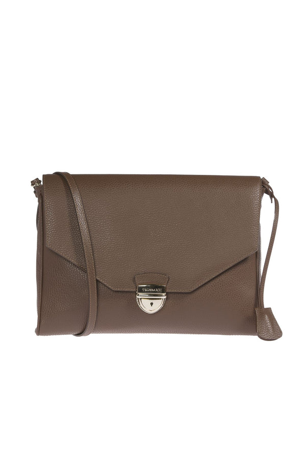 Brown Leather Crossbody Bag