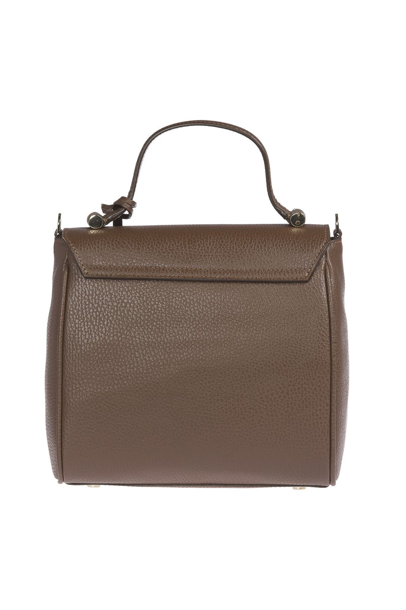Brown Leather Handbag