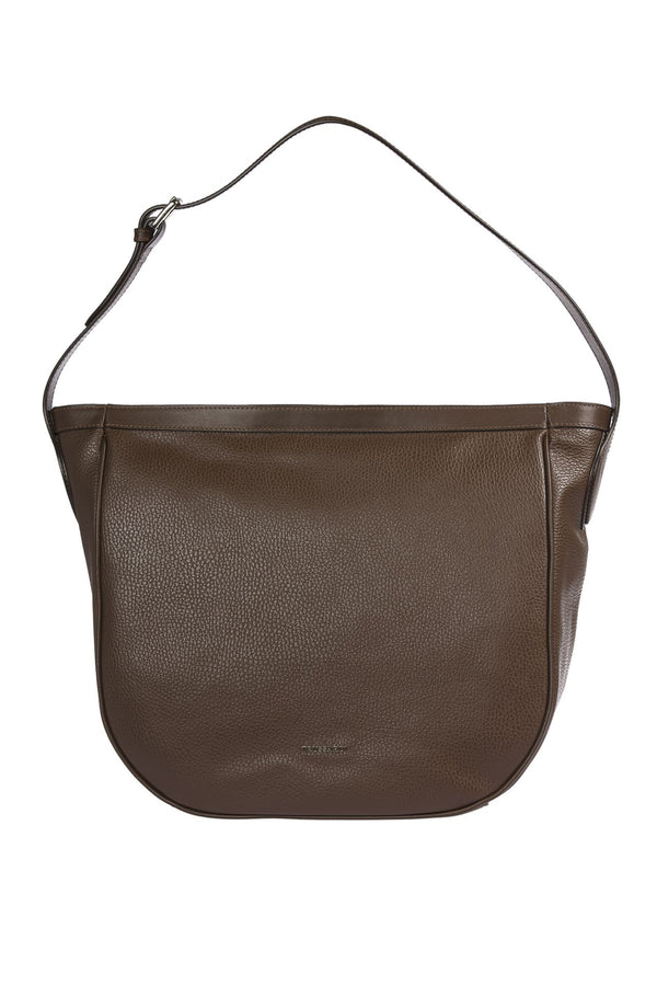 Brown Leather Shoulder Bag