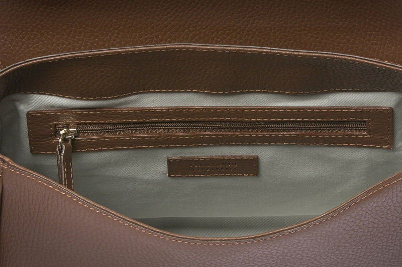 Brown Leather Handbag