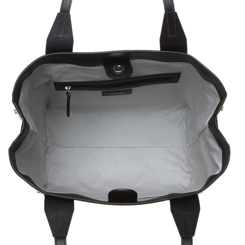 White Cotton Shoulder Bag