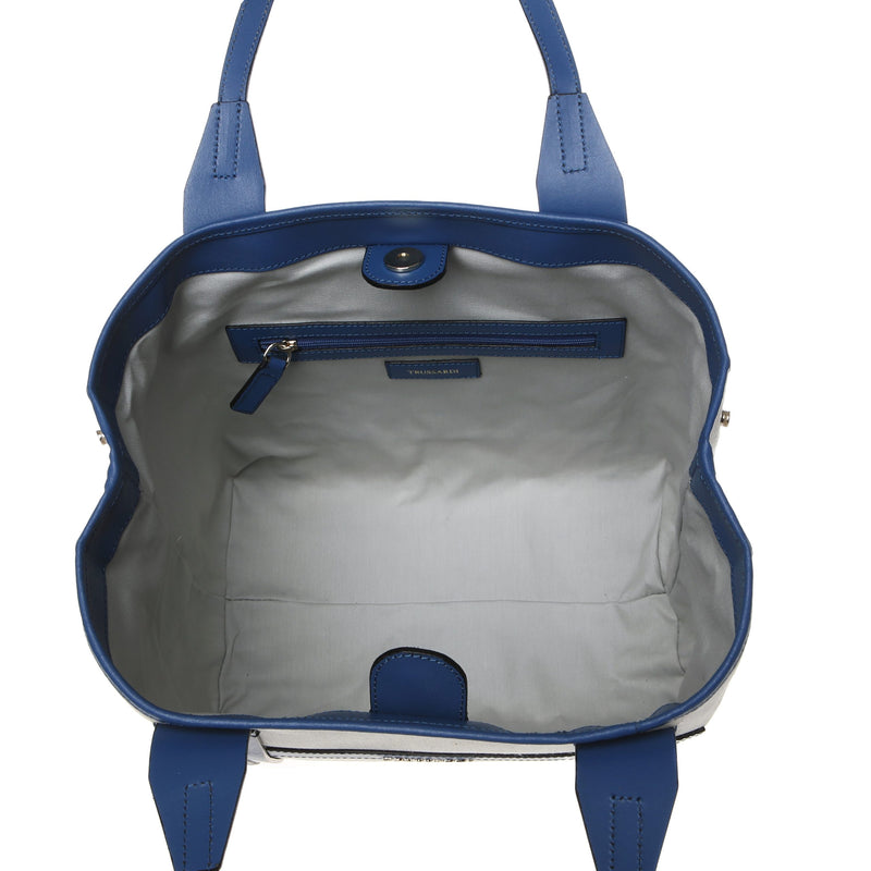 White Cotton Shoulder Bag