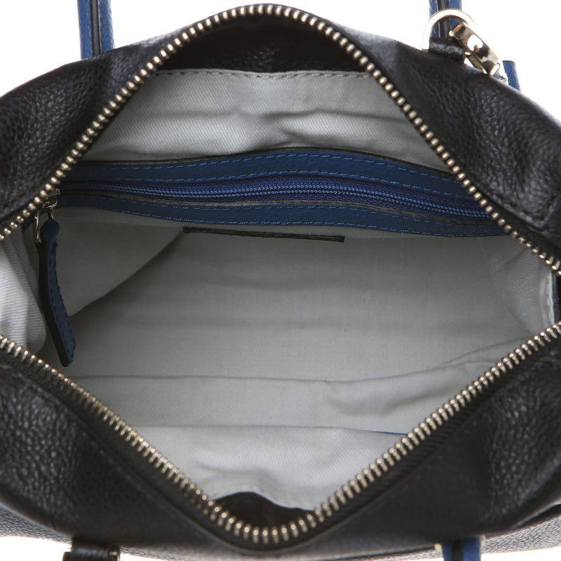 Black Leather Handbag