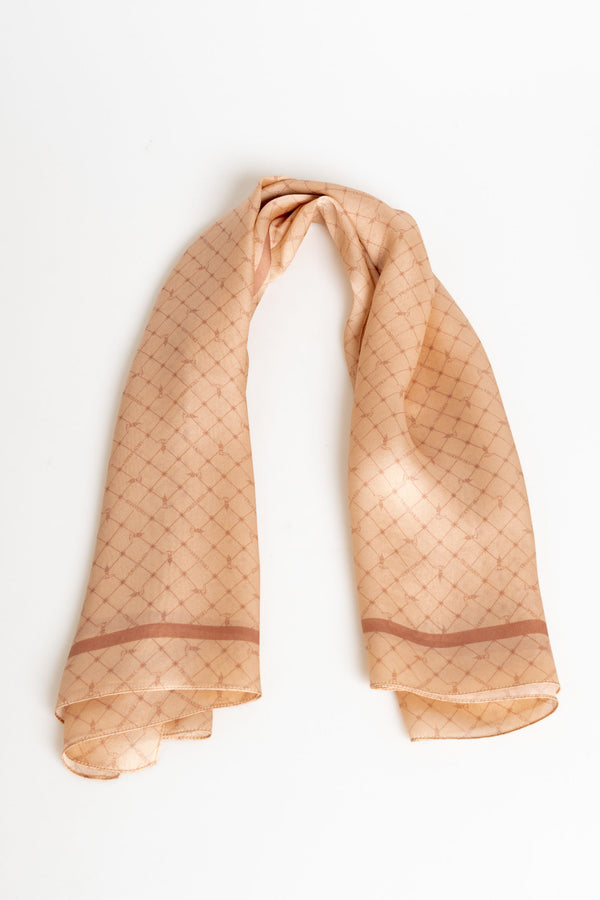 Pink Silk Scarf