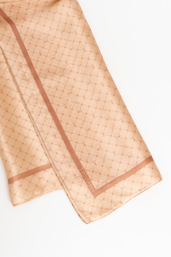 Pink Silk Scarf