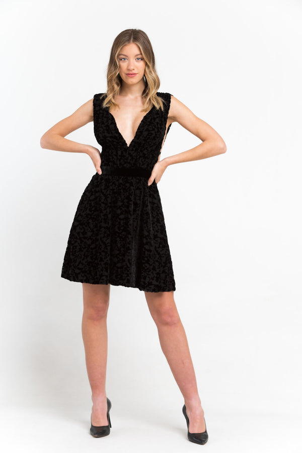 Black Acetate Dress