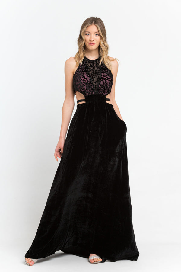 Black Viscose Dress
