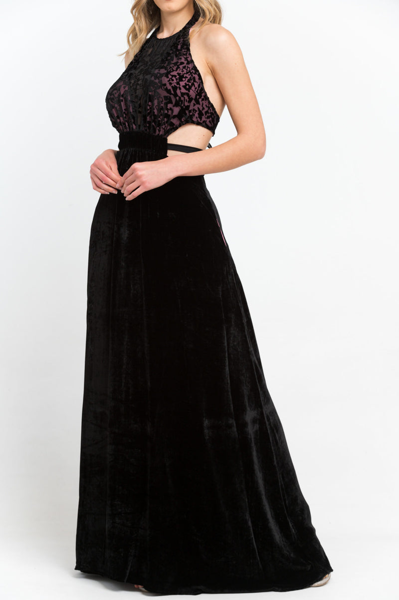 Black Viscose Dress