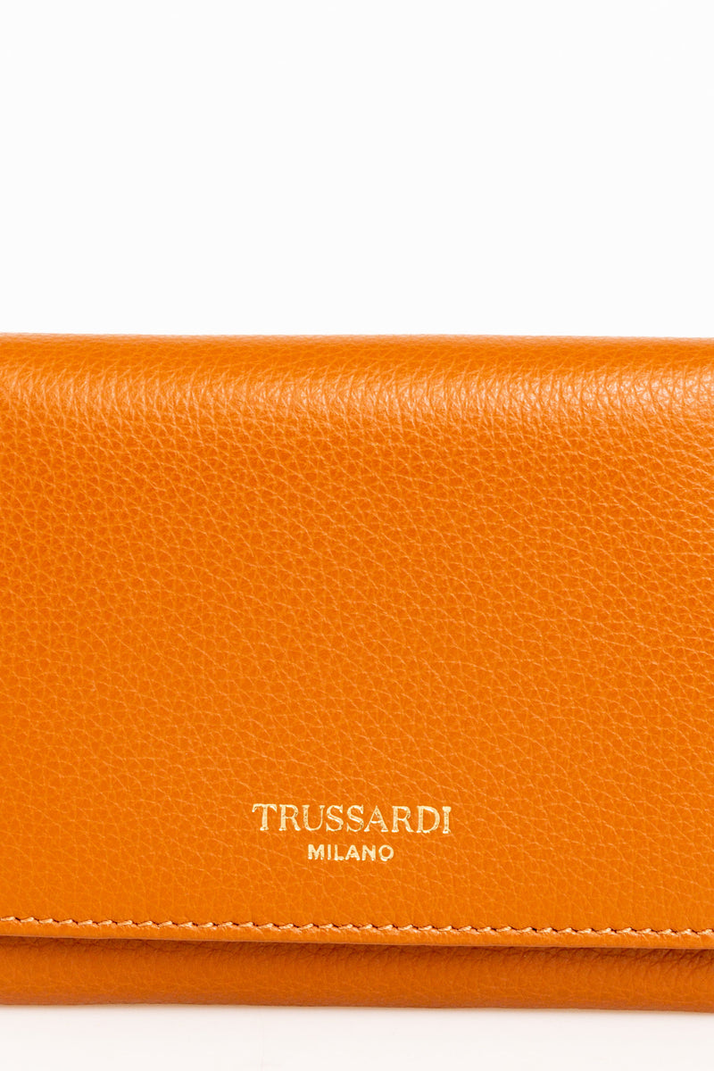 Beige Leather Wallet