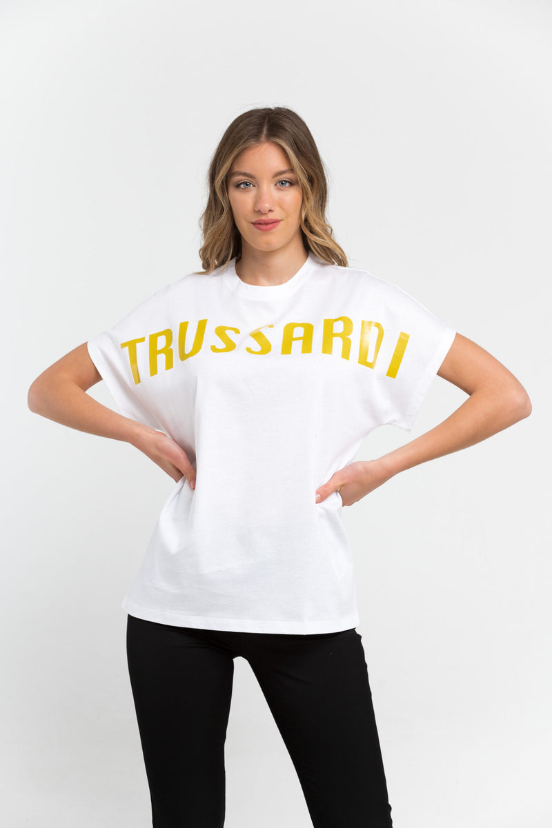 White Cotton Tops & T-Shirt