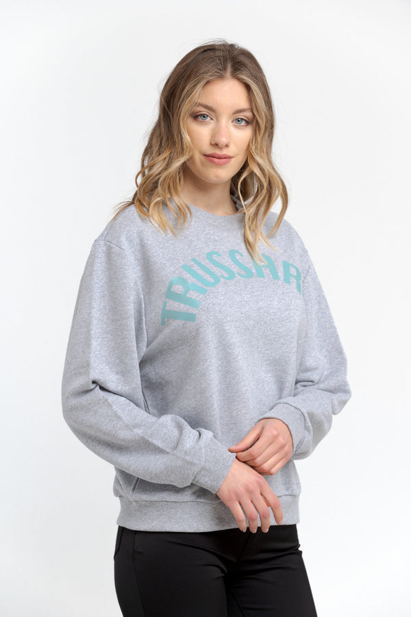 Gray Cotton Sweater