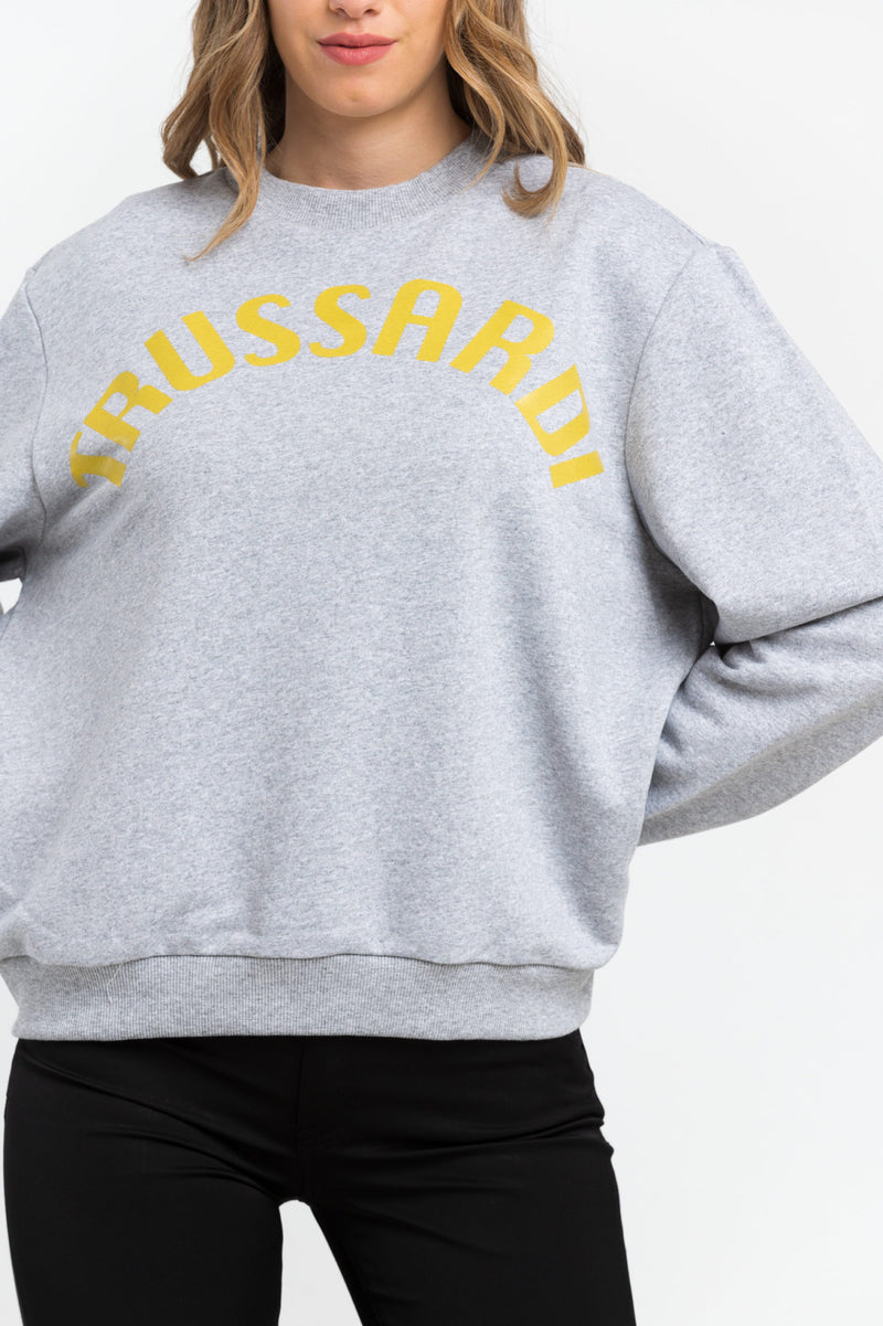 Gray Cotton Sweater
