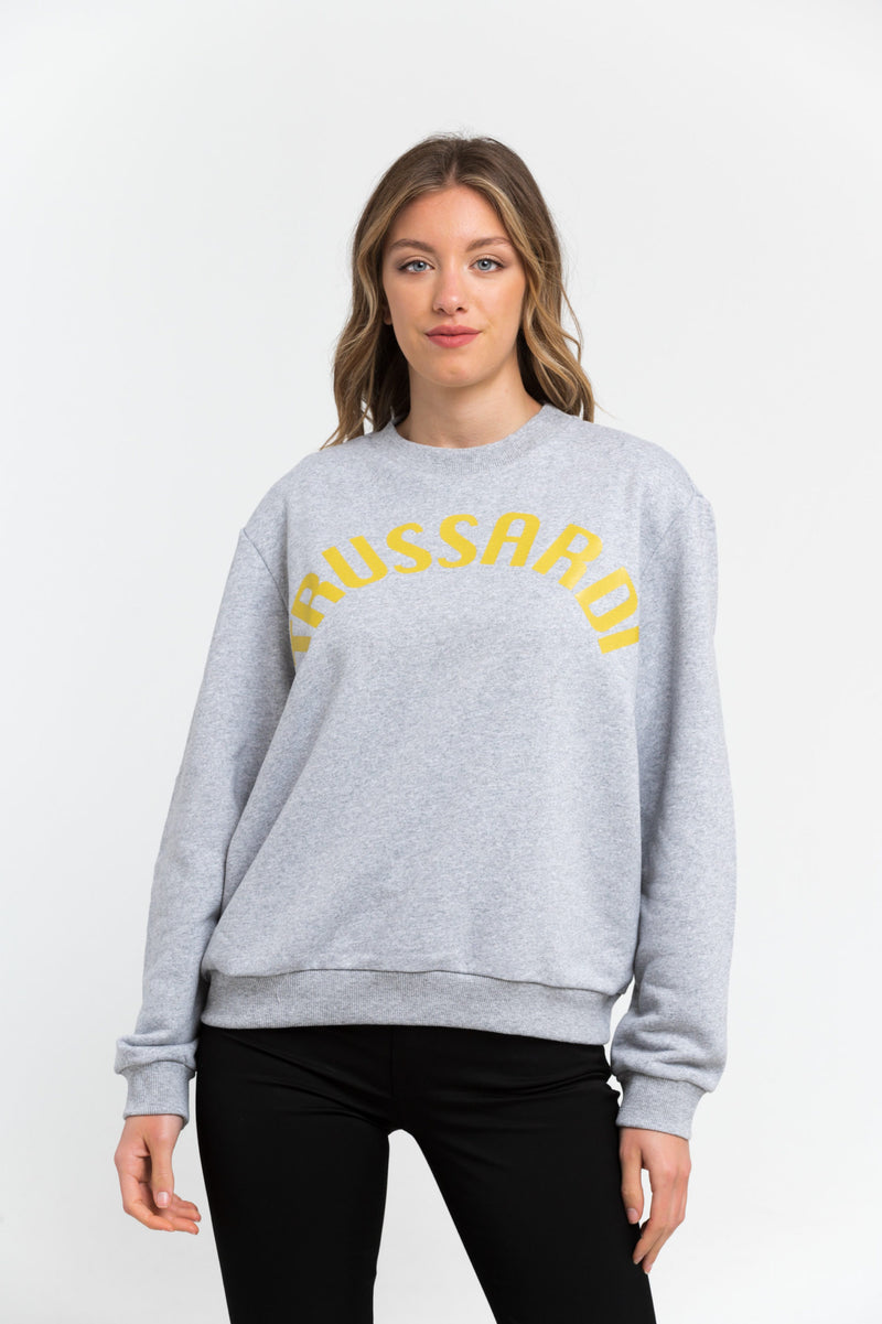 Gray Cotton Sweater