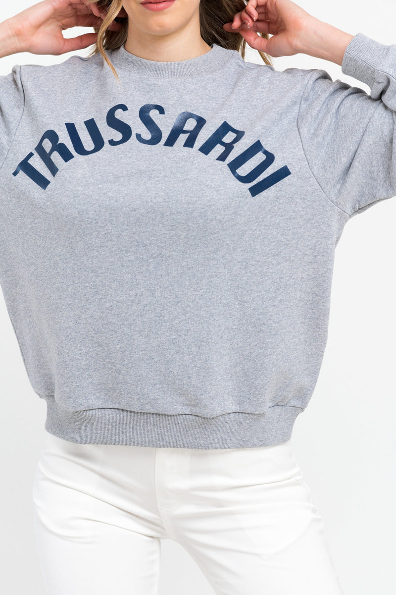 Gray Cotton Sweater