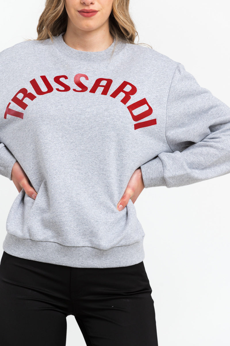 Gray Cotton Sweater