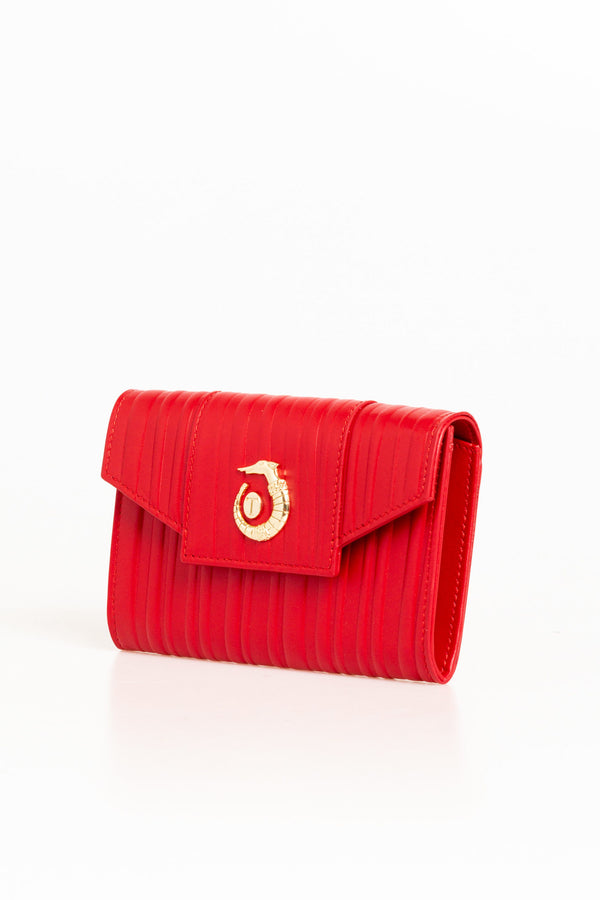 Red Leather Wallet