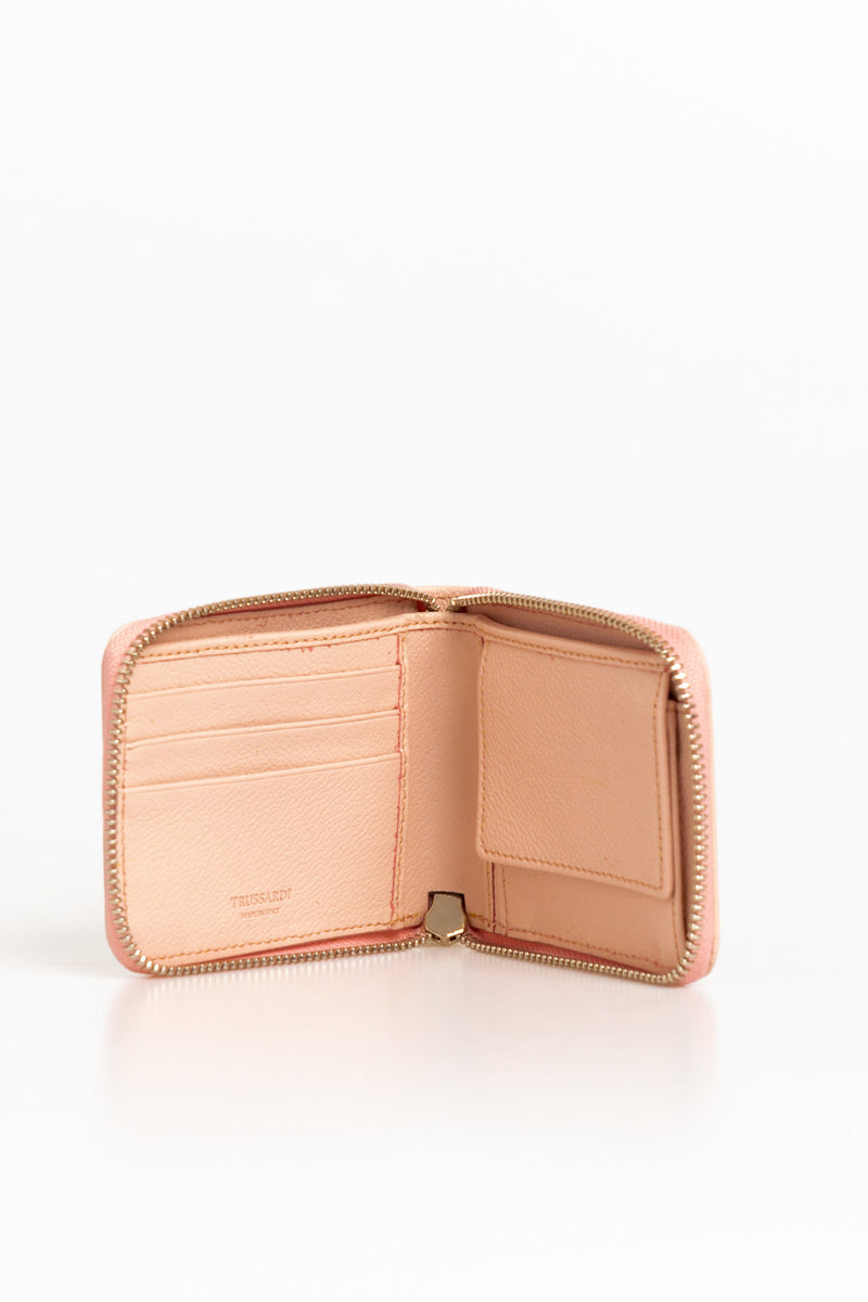 Pink Leather Wallet