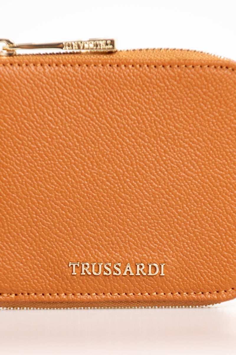 Beige Leather Wallet