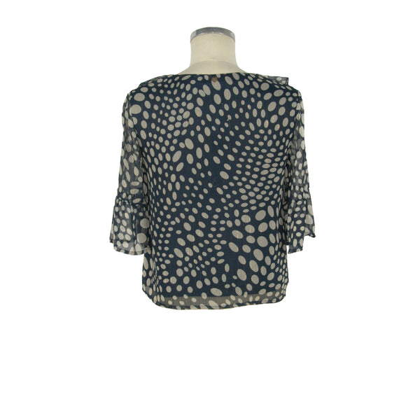 Blue Polyester Shirt