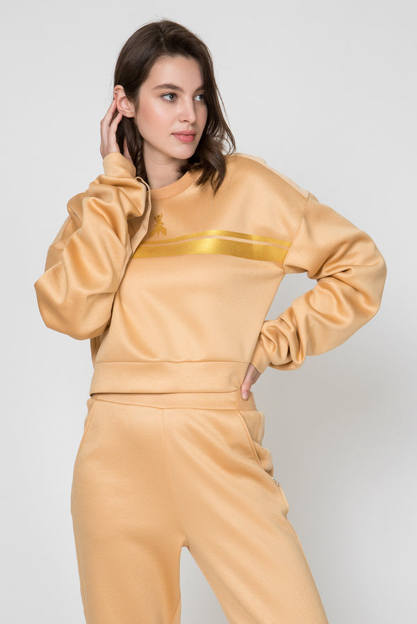 Yellow Viscose Sweater