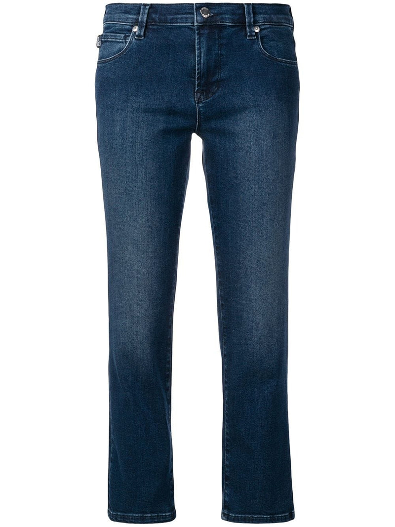 Blue Cotton Jeans & Pant