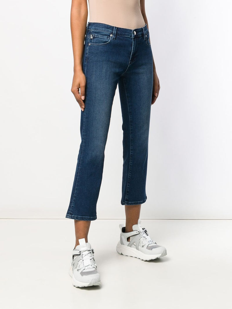 Blue Cotton Jeans & Pant