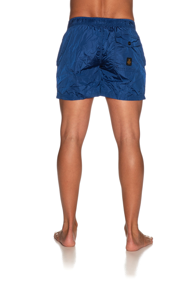 Blue Nylon Swimwear