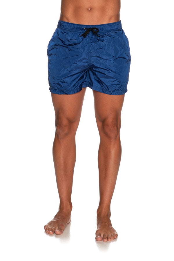 Blue Nylon Swimwear