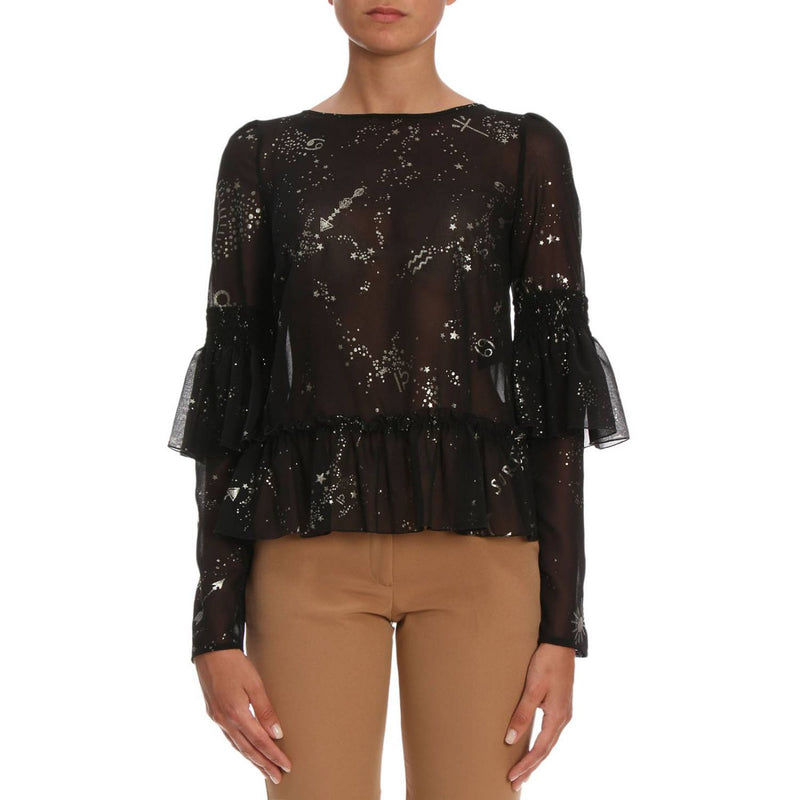Black Polyester Shirt