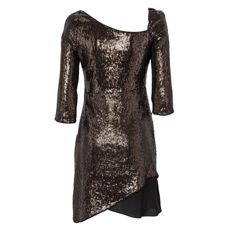 Brown Viscose Dress