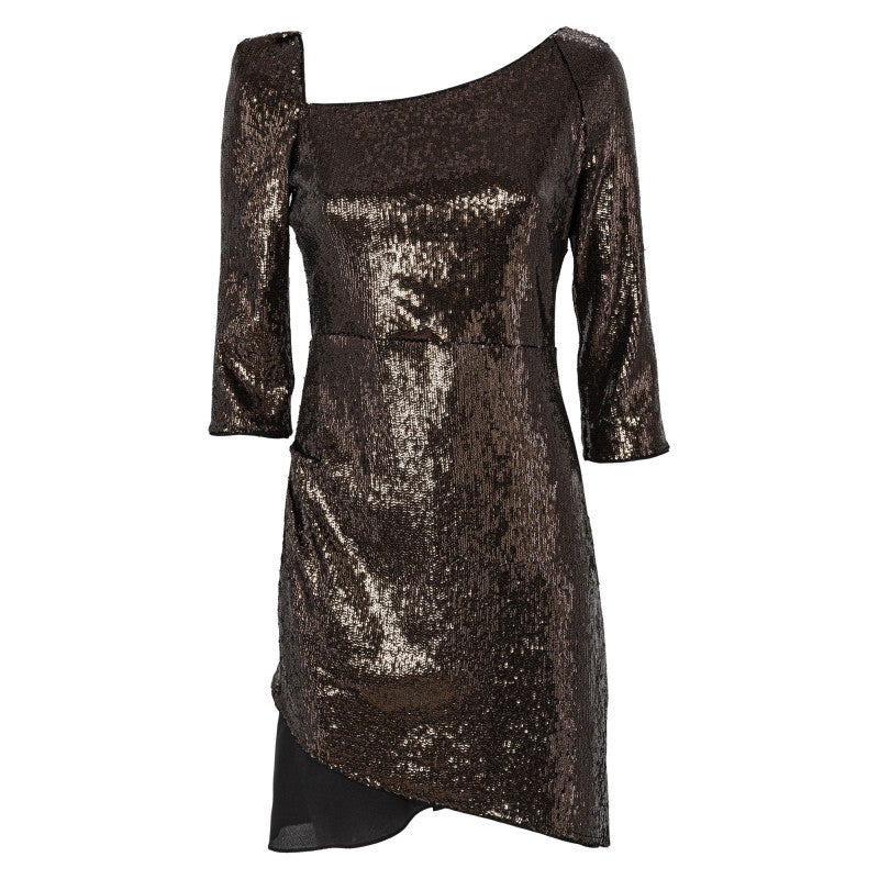 Brown Viscose Dress