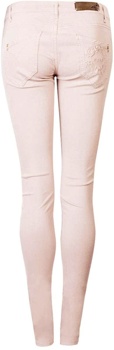 Beige Cotton Jeans & Pant
