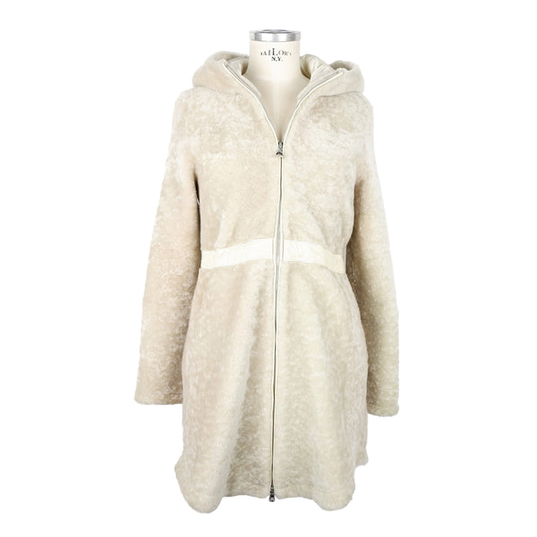 White Genuine Leather Jackets & Coat