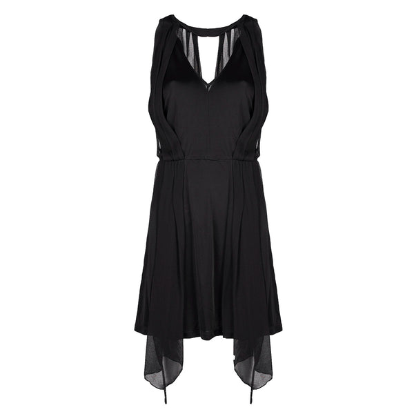 Black Viscose Dress