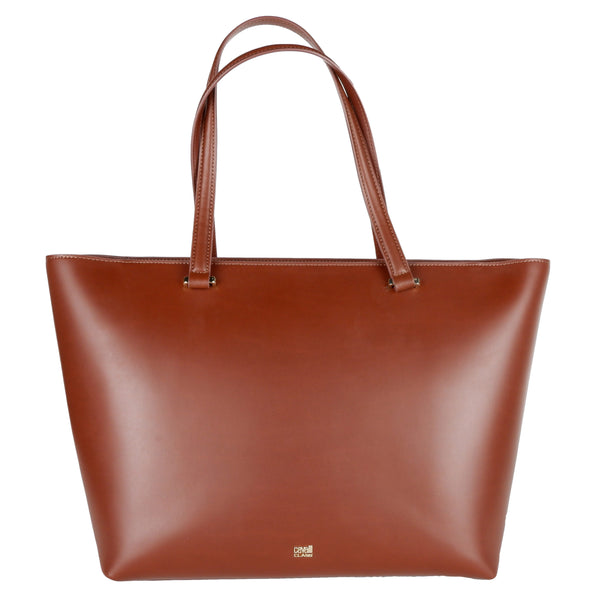 Marrone Calfskin Shoulder Bag